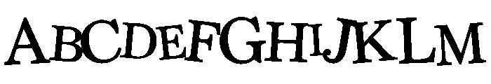 PN Executable Font UPPERCASE