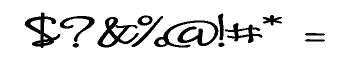 PN Fellowmen Expanded Bold Font OTHER CHARS