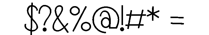 PN Fiddlesticks Font OTHER CHARS