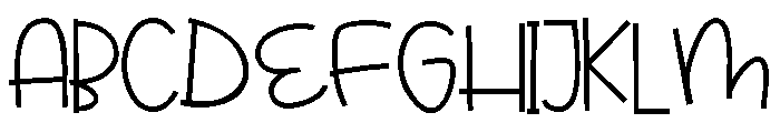 PN Fiddlesticks Font UPPERCASE