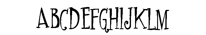 PN Finger-licking Good Condensed Font UPPERCASE