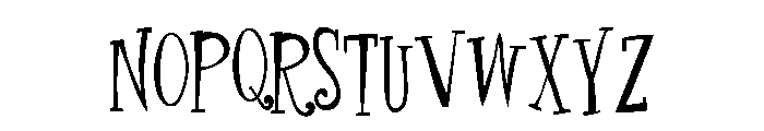 PN Finger-licking Good Condensed Font UPPERCASE