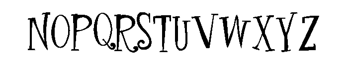 PN Finger-licking Good Font UPPERCASE