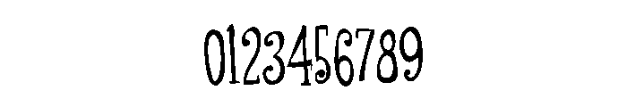 PN Finger-licking Long Font OTHER CHARS