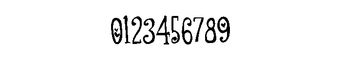 PN Finger-licking Love Condensed Font OTHER CHARS