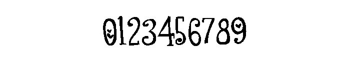 PN Finger-licking Love Font OTHER CHARS