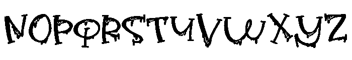 PN Froogfears Expanded Font UPPERCASE