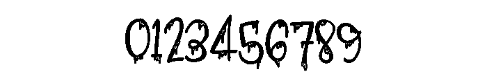 PN Froogfears Script Condensed Font OTHER CHARS