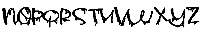 PN Froogfears Script Expanded Font UPPERCASE