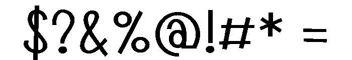 PN Fudright Bold Font OTHER CHARS