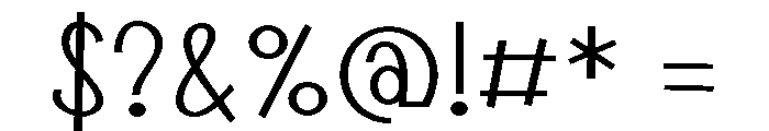 PN Fudright Font OTHER CHARS