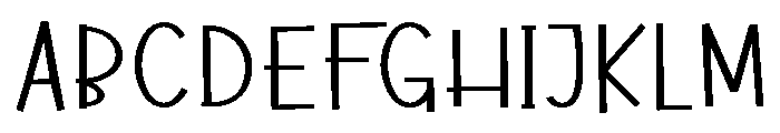 PN Fudright Font UPPERCASE