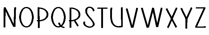 PN Fudright Font UPPERCASE