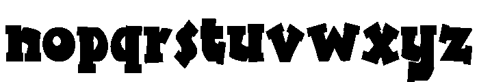 PN Funmaker Condensed Font LOWERCASE