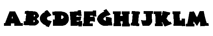 PN Funmaker Expanded Font UPPERCASE