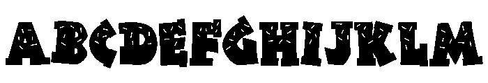 PN Funmaker Festive Font UPPERCASE