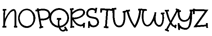 PN Girdlecakes Bold Font UPPERCASE