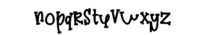 PN Girdlecakes Bold Font LOWERCASE