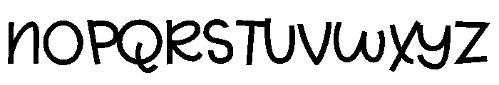 PN Girlcott Bold Font UPPERCASE