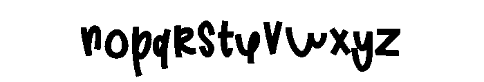 PN Girlcott Bold Font LOWERCASE