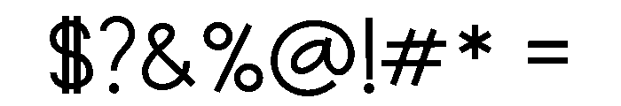 PN Girlcott Font OTHER CHARS
