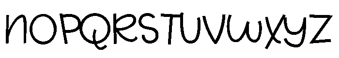 PN Girlcott Font UPPERCASE