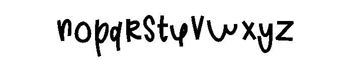 PN Girlcott Font LOWERCASE