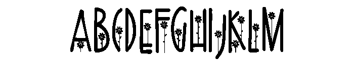 PN Golden Bloom Condensed Font UPPERCASE