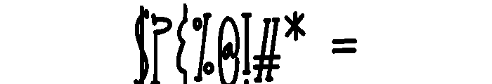 PN Golden Bloom Too Condensed Font OTHER CHARS