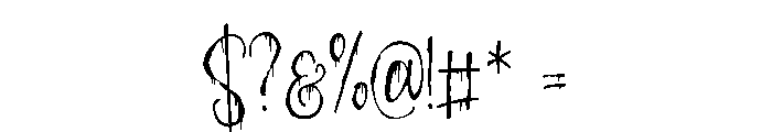 PN Gossip Gruesome Script Condensed Font OTHER CHARS