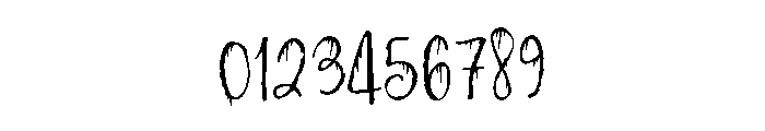 PN Gossip Gruesome Script Font OTHER CHARS