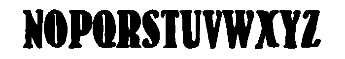PN Gouda Looking Bold Font UPPERCASE