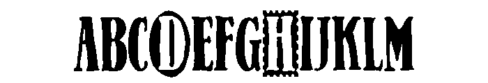 PN Gouda Looking Love Condensed Font UPPERCASE
