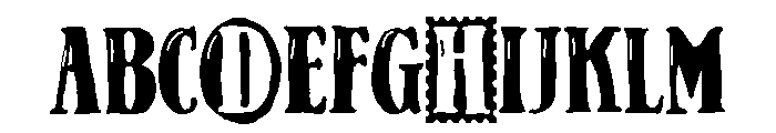 PN Gouda Looking Love Glow Font UPPERCASE