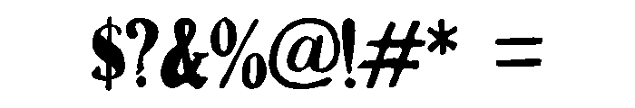 PN Gouda Looking Love Font OTHER CHARS