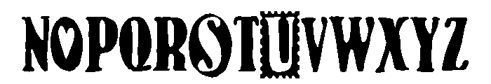 PN Gouda Looking Love Font UPPERCASE