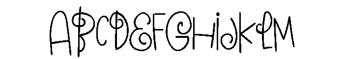 PN Greatest Girlfriend Condensed Font UPPERCASE