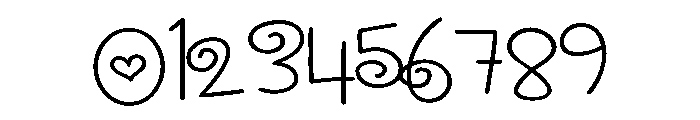 PN Greatest Girlfriend Expanded Font OTHER CHARS