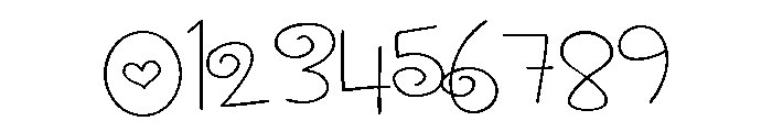 PN Greatest Girlfriend Light Expanded Font OTHER CHARS