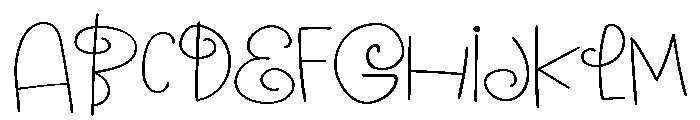 PN Greatest Girlfriend Light Expanded Font UPPERCASE