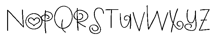 PN Greatest Girlfriend Light Expanded Font UPPERCASE