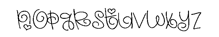 PN Greatest Girlfriend Light Expanded Font LOWERCASE