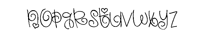 PN Greatest Girlfriend Light Font LOWERCASE