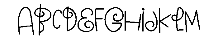 PN Greatest Girlfriend Font UPPERCASE
