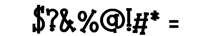 PN Grumps Bold Font OTHER CHARS