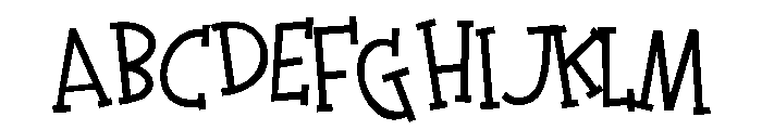 PN Grumps Font UPPERCASE