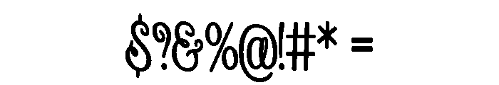 PN Happy Medium Condensed Bold Font OTHER CHARS