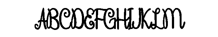 PN Happy Medium Condensed Bold Font UPPERCASE