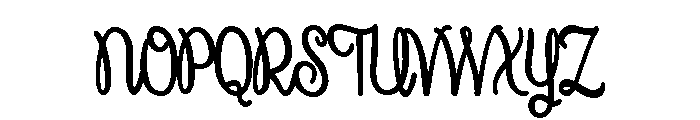 PN Happy Medium Condensed Bold Font UPPERCASE