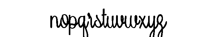 PN Happy Medium Condensed DemiBold Font LOWERCASE